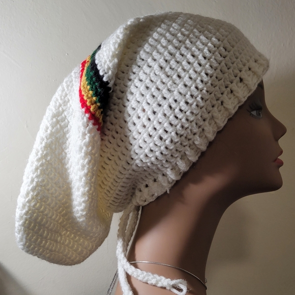 Sale - Rasta Drawstring Tam$50 - Picture 1 of 3